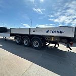 Полуприцеп бортовой открытый Тонар 3 оси