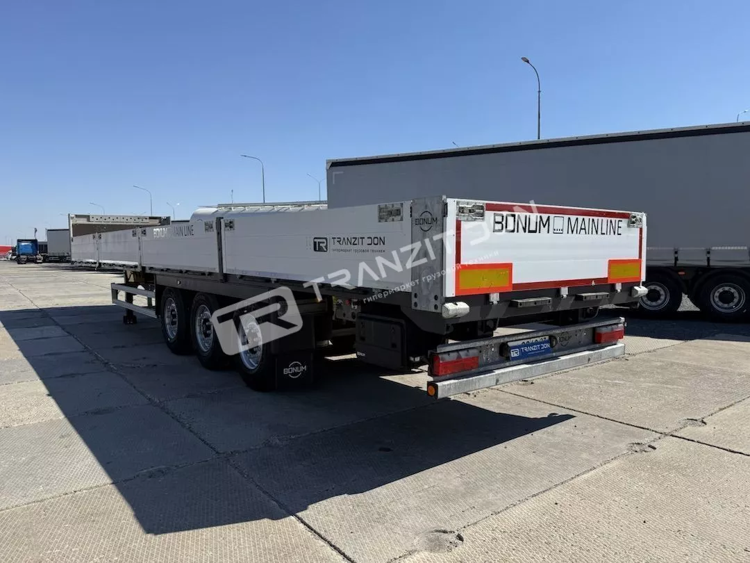 	 Полуприцеп бортовой открытый BONUM 914296-06 АРТ: 2621
